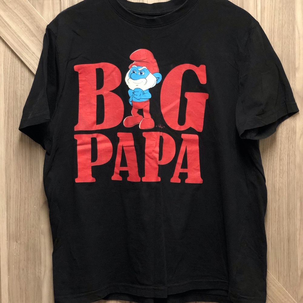 Big papa smurf tee